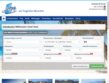 Tablet Screenshot of lastminute-muc.de